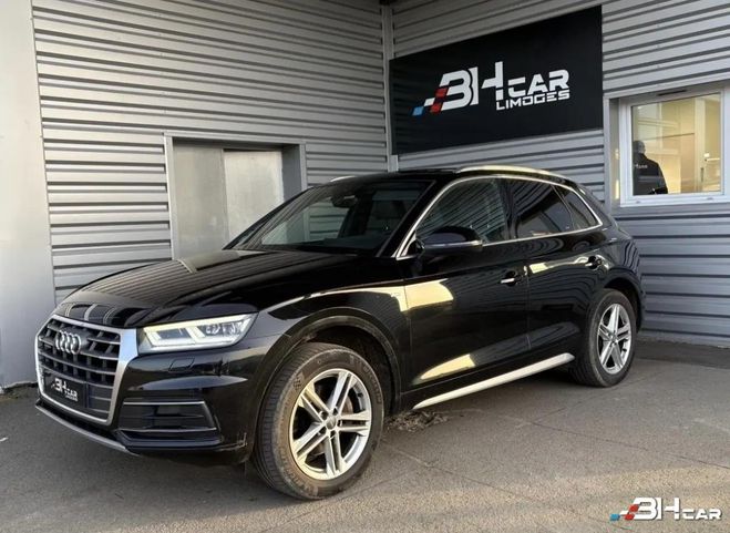 Audi Q5 40 TDI 2.0 190 ch S-Line Quattro S-Troni Noir de 2017
