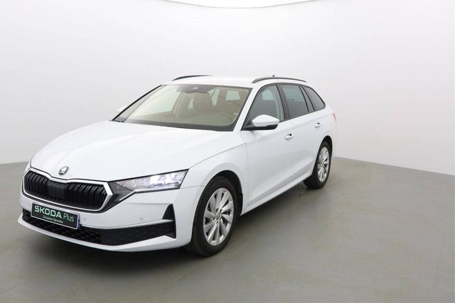 Cliquer pour voir la photo suivante Skoda Octavia Combi 1.5 TSI Hybrid 150 ch ACT DSG7 Sel Blanc de 2024