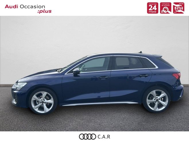 Audi A3 Sportback 35 TDI 150 S tronic 7 S Line Bleu de 2023