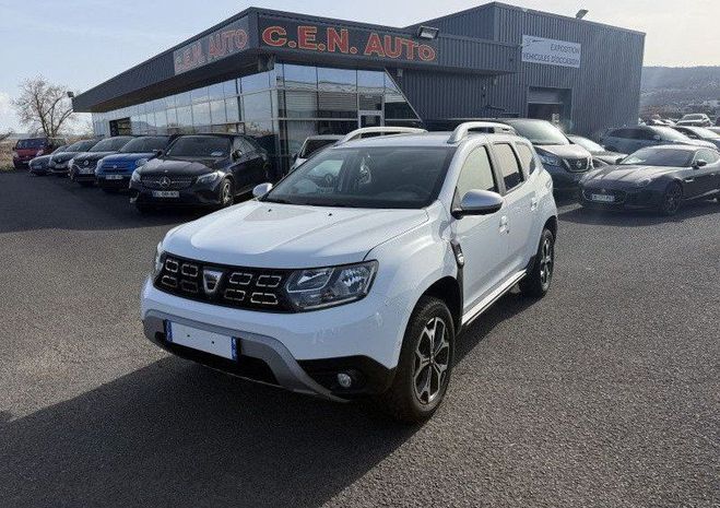 Cliquer pour voir la photo suivante Dacia Duster 1.5 BLUE DCI 115CH PRESTIGE 4X2 Blanc de 2019
