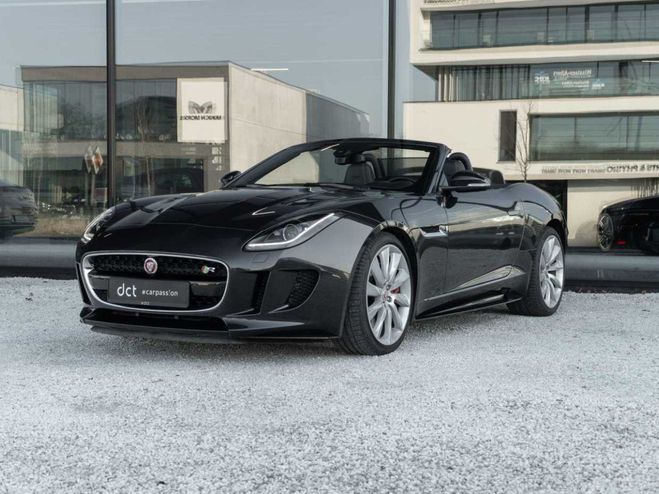 Jaguar F-Type R 5.0 V8 Cabrio - - 22.000 km - - Noir Black Berry Metallic de 