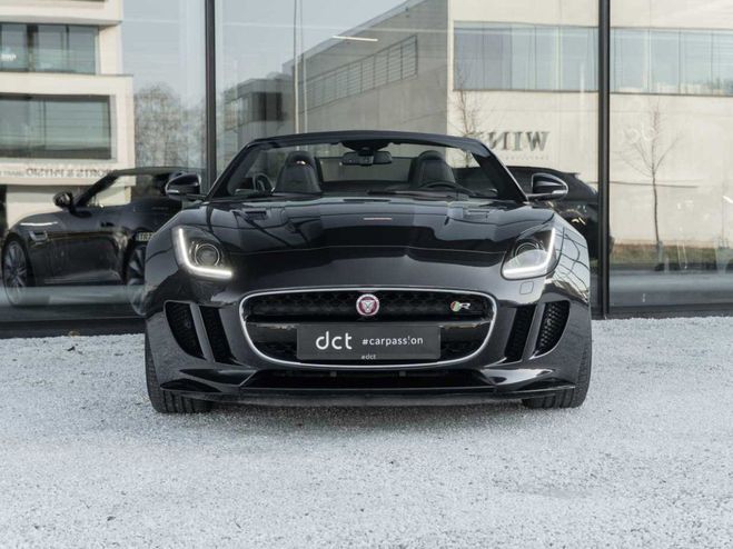Jaguar F-Type R 5.0 V8 Cabrio - - 22.000 km - - Noir Black Berry Metallic de 