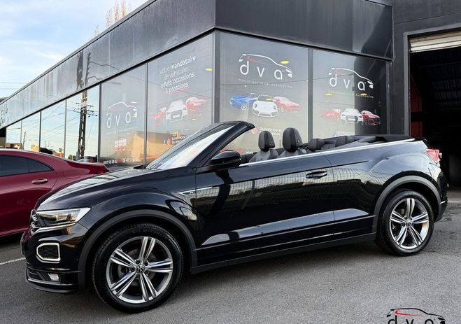 Volkswagen T Roc Cabriolet R-Line 1.5 TSI 150ch Noir de 2021