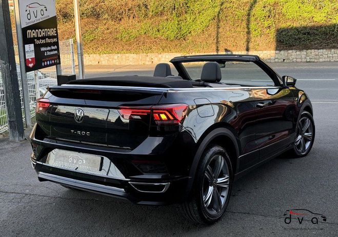 Volkswagen T Roc Cabriolet R-Line 1.5 TSI 150ch Noir de 2021