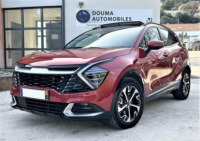 Kia Sportage 1.6 T-GDI 230CH HEV DESIGN BVA6 4X2 Rouge de 2022