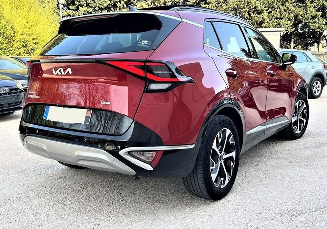 Kia Sportage 1.6 T-GDI 230CH HEV DESIGN BVA6 4X2 Rouge de 2022