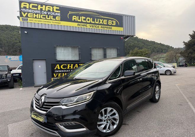 Renault Espace 1.6 dci 130 cv garantie Noir de 2017