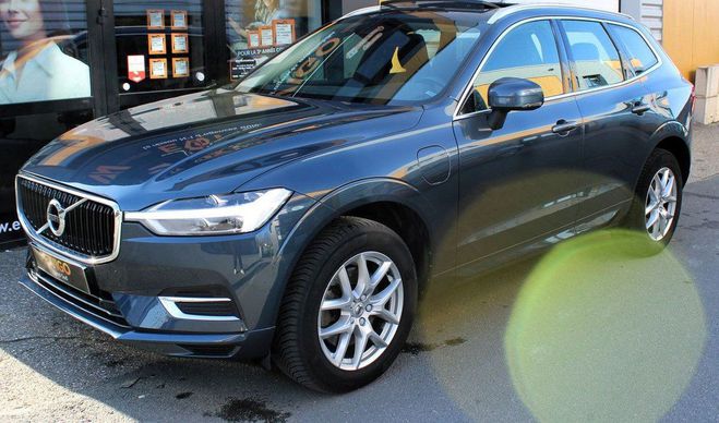 Volvo XC60 t8 twin engine 303 + 87 ch momentum gear Bleu de 2018