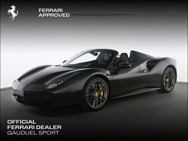 Cliquer pour voir la photo suivante Ferrari 488 Spider V8 3.9 T 670ch Nero Daytona de 2016