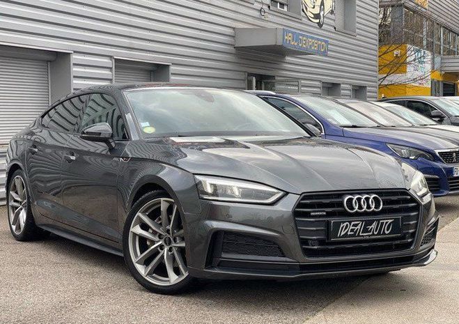 Audi A5 Sportback 40 TDI 190ch S Line Quattro Tr Gris de 2019