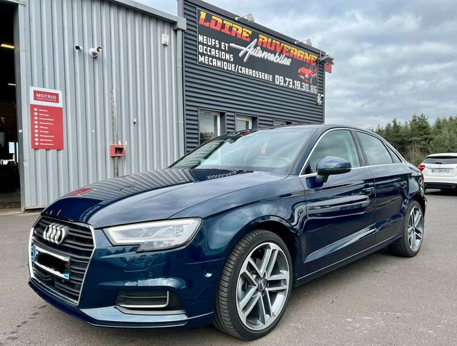Audi A3 Berline 30 TDI 116 ch Design Luxe Bleu de 2020
