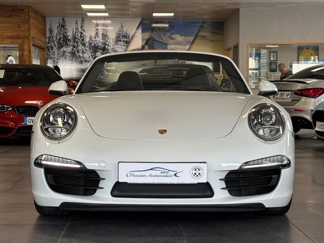 Porsche 911 (991) CABRIOLET 3.8 400 CARRERA 4S Blanc Verni de 2013