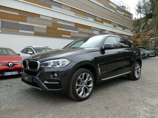 BMW X6 F16 30 D 258 Ch EXCLUSIVE XDRIVE BVA TOI Gris de 2017
