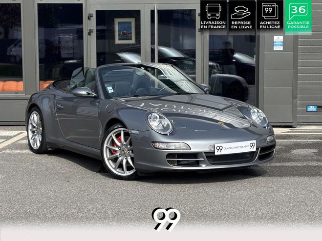 Cliquer pour voir la photo suivante Porsche 911 997 4S CABRIOLET - ECHAPPEMENT SCART - S GRIS KERGUELEN METALLISÉE de 2005