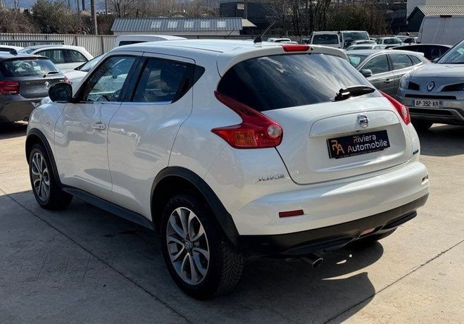 Nissan Juke Tekna 1.5 dCi 110Cv 2WD D-Mode GPS-Clim- Blanc de 2014