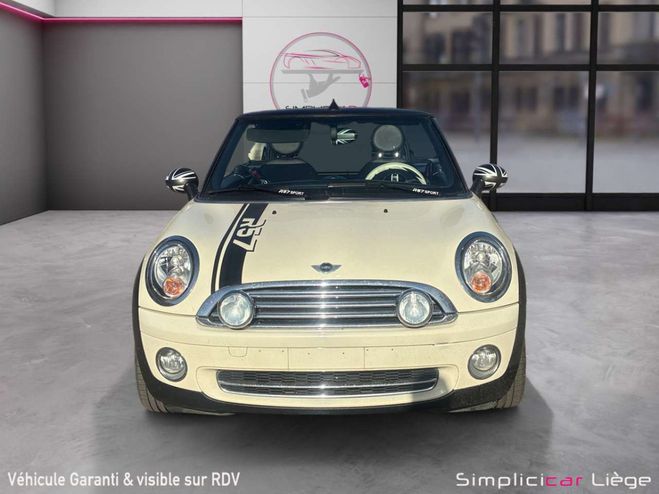 Mini Cooper Cabrio Cabriolet 1.6i Blanc de 
