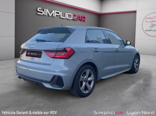Audi A1 Sportback 30 TFSI 110 ch S tronic 7 S Li Gris de 2021