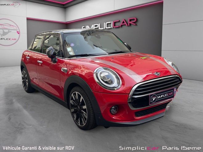 Mini One HATCH 5 PORTES F55 LCI Cooper 136 ch BVA Rouge de 2019