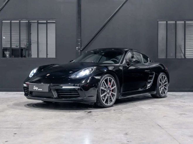 Porsche 718 Cayman S - Spicy Motor Noir de 2017