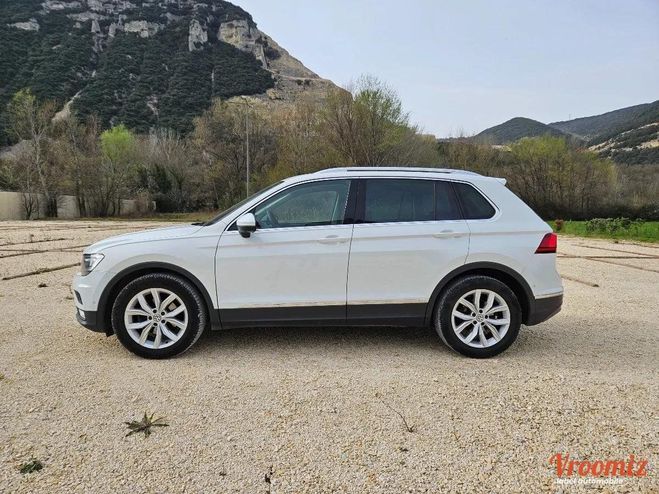 Volkswagen Tiguan 2.0 TDI 150 BLUEMOTION CARAT EDITION DSG Blanc de 2017