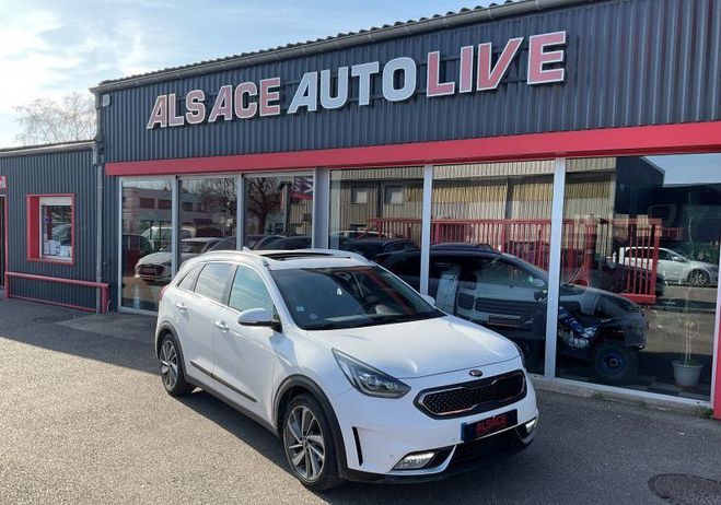 Kia Niro 1.6 GDI 105CH ISG   ELECTRIQUE 43.5CH PR Blanc de 2018