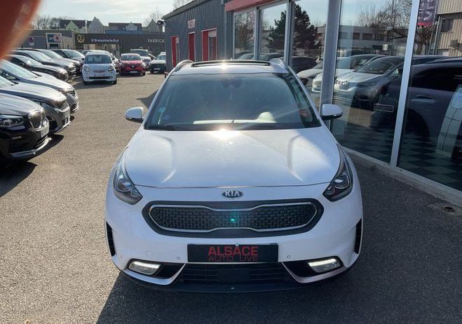 Kia Niro 1.6 GDI 105CH ISG   ELECTRIQUE 43.5CH PR Blanc de 2018