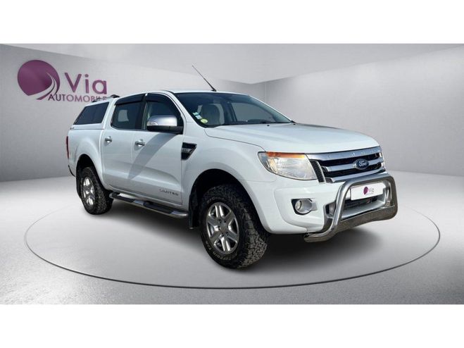 Ford Ranger 2.2 TDCi 150 BVM 4X4 CABINE DOUBLE Limit BLANC de 2013
