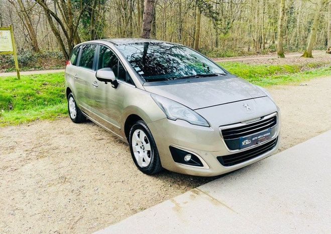 Peugeot 5008 1.6 BlueHDi 120 BVA ? 7 PLACES KIT DISTR Beige de 2016