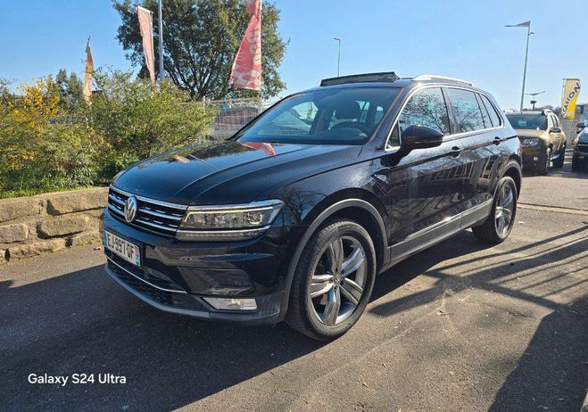 Volkswagen Tiguan 2.0L TDI 190 4Motion Carrat DSG7 Noir de 2017