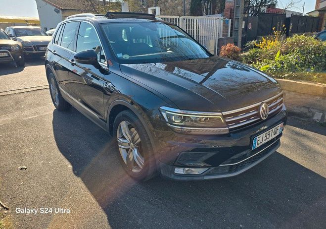 Volkswagen Tiguan 2.0L TDI 190 4Motion Carrat DSG7 Noir de 2017