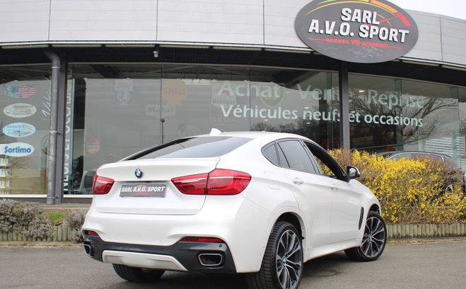 BMW X6 (f16) xdrive40da 313 20cv m sport origin Blanc de 2017