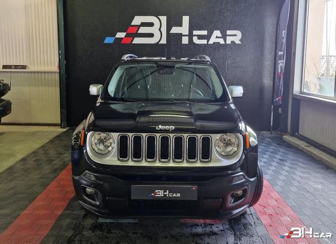 Jeep Renegade 1.6 MULTIJET 120CH LIMITED ~ GPS ~ CARPL Noir de 2018