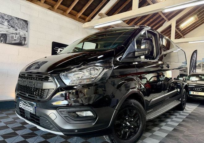 Cliquer pour voir la photo suivante Ford Custom TRANSIT FG 340 L2H1 2.0 ECOBLUE 130 CABI Noir de 2022