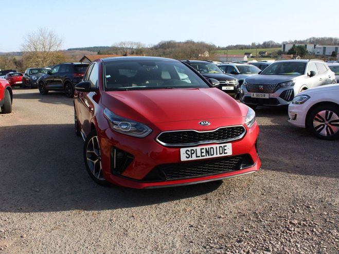 Kia ProCeed CEE'D GT LINE T-GDI 120 BOITE 6V CAM�RA  Rouge Fusion de 2019