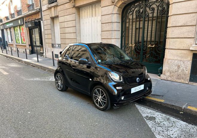 Smart Fortwo Brabus Xclusive 109CH RADAR CAMERA- SON  Noir de 2017