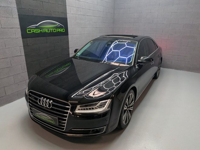 Audi A8 V6 3.0 TDI 262 DPF Clean Diesel Tiptroni Noir de 2016