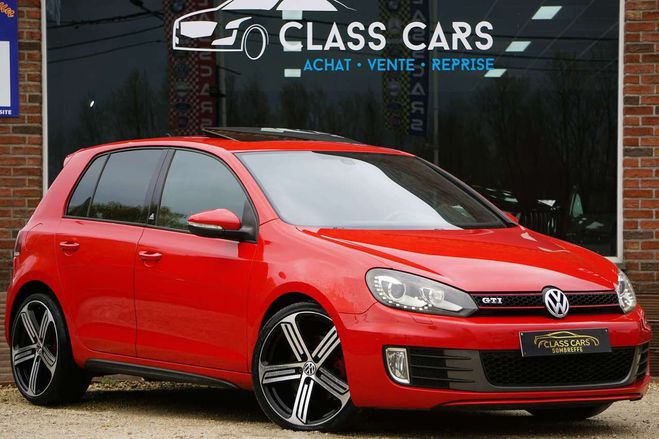 Volkswagen Golf GTI 2.0 TSI ADIDAS DSG NAVI CAM XENON TO Rouge M�tallis� de 