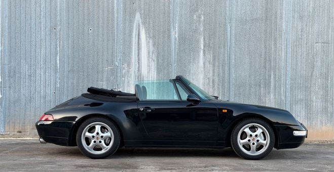 Porsche 911 993 Carrera 4 Cabriolet 1995 Noir de 1995
