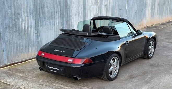 Porsche 911 993 Carrera 4 Cabriolet 1995 Noir de 1995