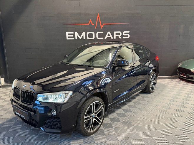 BMW X4 xDrive20d 190 M Sport BVA8 Shadow Line Noir de 2017