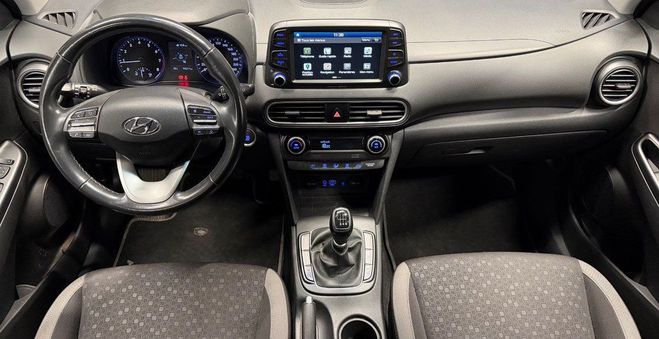Hyundai Kona 1.0 t-gdi 120 edition-1 entretien constr Blanc de 2017