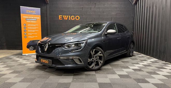 Renault Megane 1.6 tce 205 energy gt edc bva 4control Gris de 2016