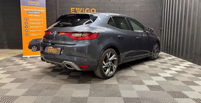 Renault Megane 1.6 tce 205 energy gt edc bva 4control Gris de 2016