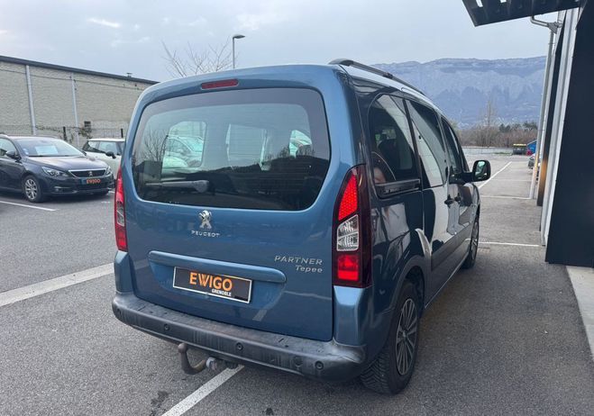 Peugeot Partner Tepee combi 1.6l vti 100ch active radars Bleu de 2013