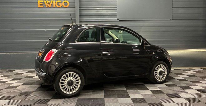 Fiat 500 1.2 70 lounge toit panoramique Noir de 2014