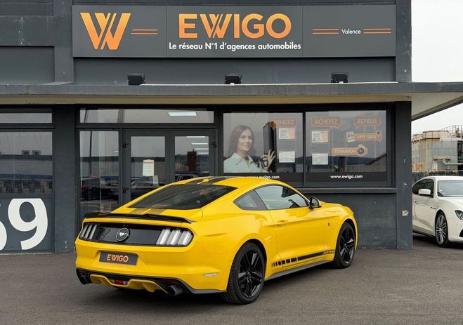 Ford Mustang fastback 2.3 317ch Jaune de 2016