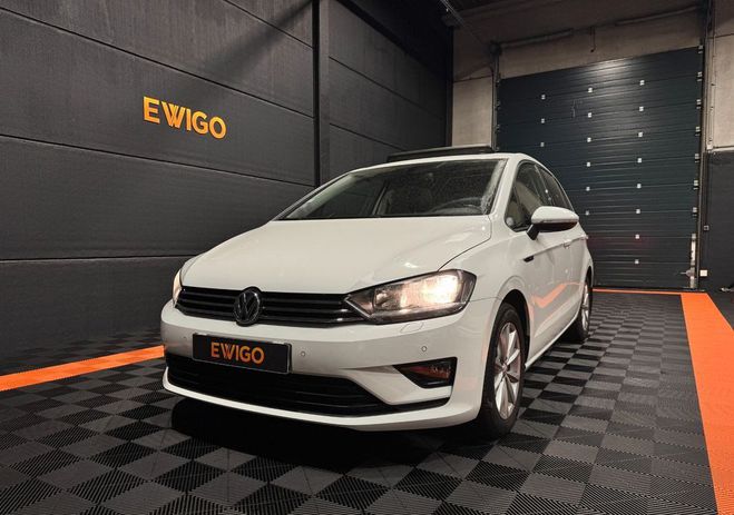 Volkswagen Golf Sportsvan 1.4 tsi 125ch bluemotion loung Blanc de 2016