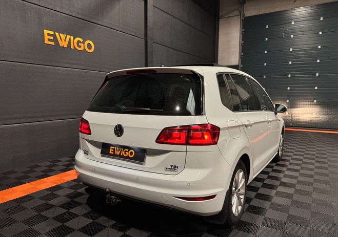 Volkswagen Golf Sportsvan 1.4 tsi 125ch bluemotion loung Blanc de 2016