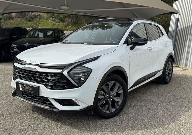 Kia Sportage 1.6 T-GDI 230CH HEV GT-LINE PREMIUM BVA6 Blanc de 2024