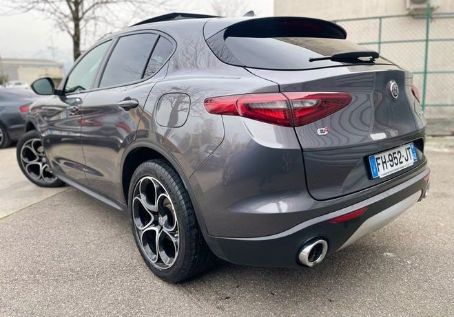 Alfa romeo Stelvio 2.2 Diesel 210ch Lusso Q4 AT8 Toit Ouvra Gris de 2019